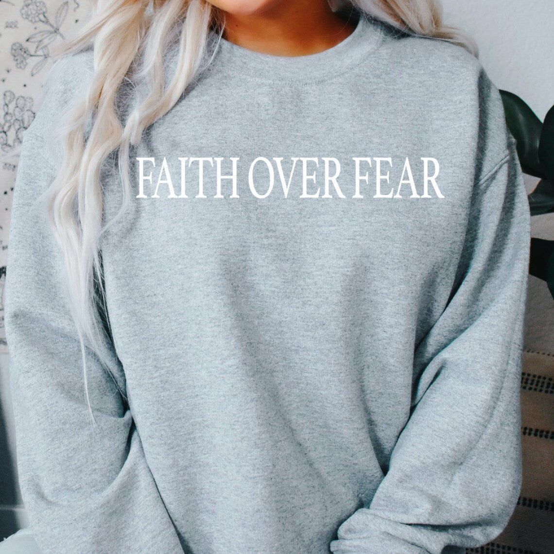 Pull oversize Faith - Verdiena