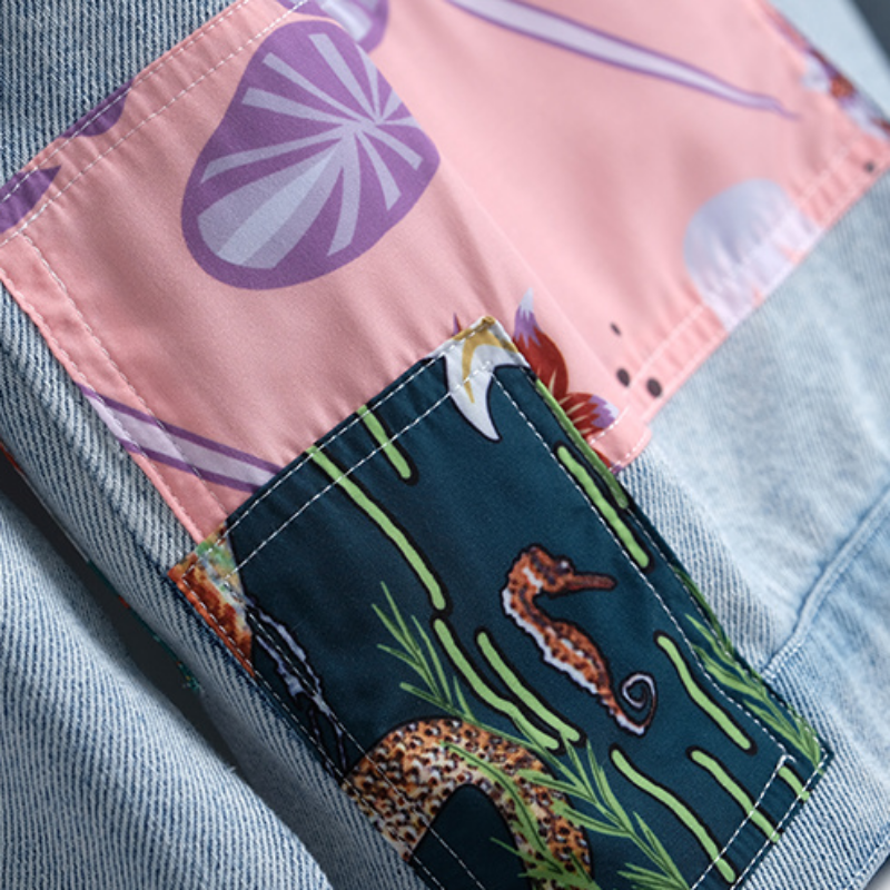 Tessy - Veste en denim pour femme avec style et couleur