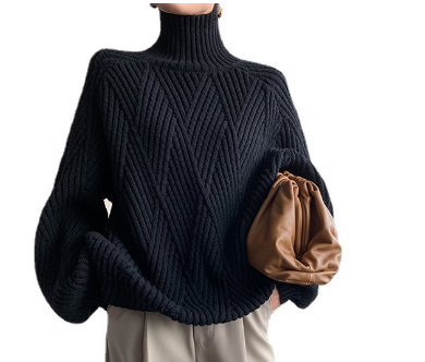 Pull Urbain Long à Manches Longues Oversize pour un Style Décontracté