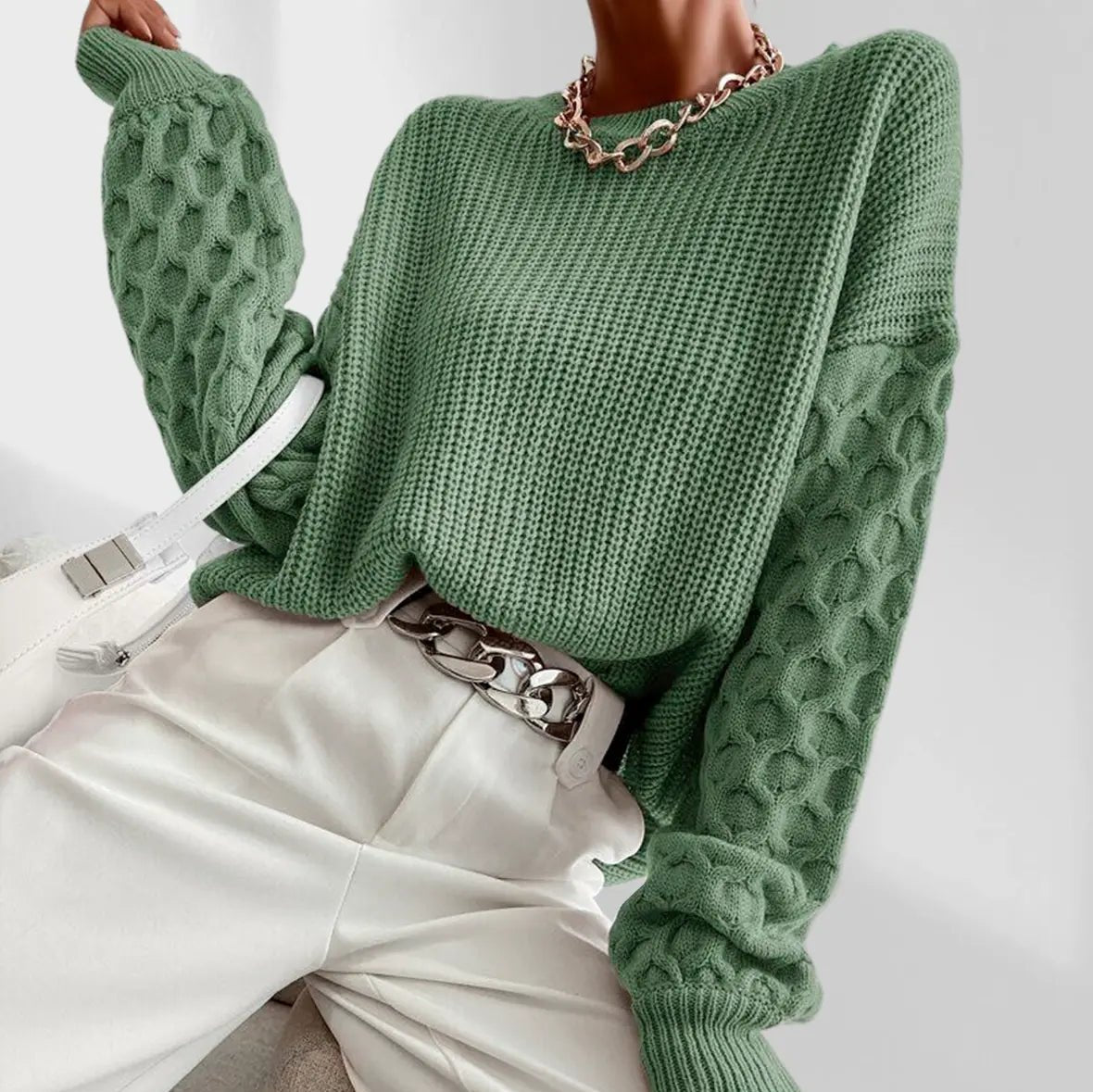 Lena - Pull Stylé d'Automne pour Femmes pour la Saison Hivernale