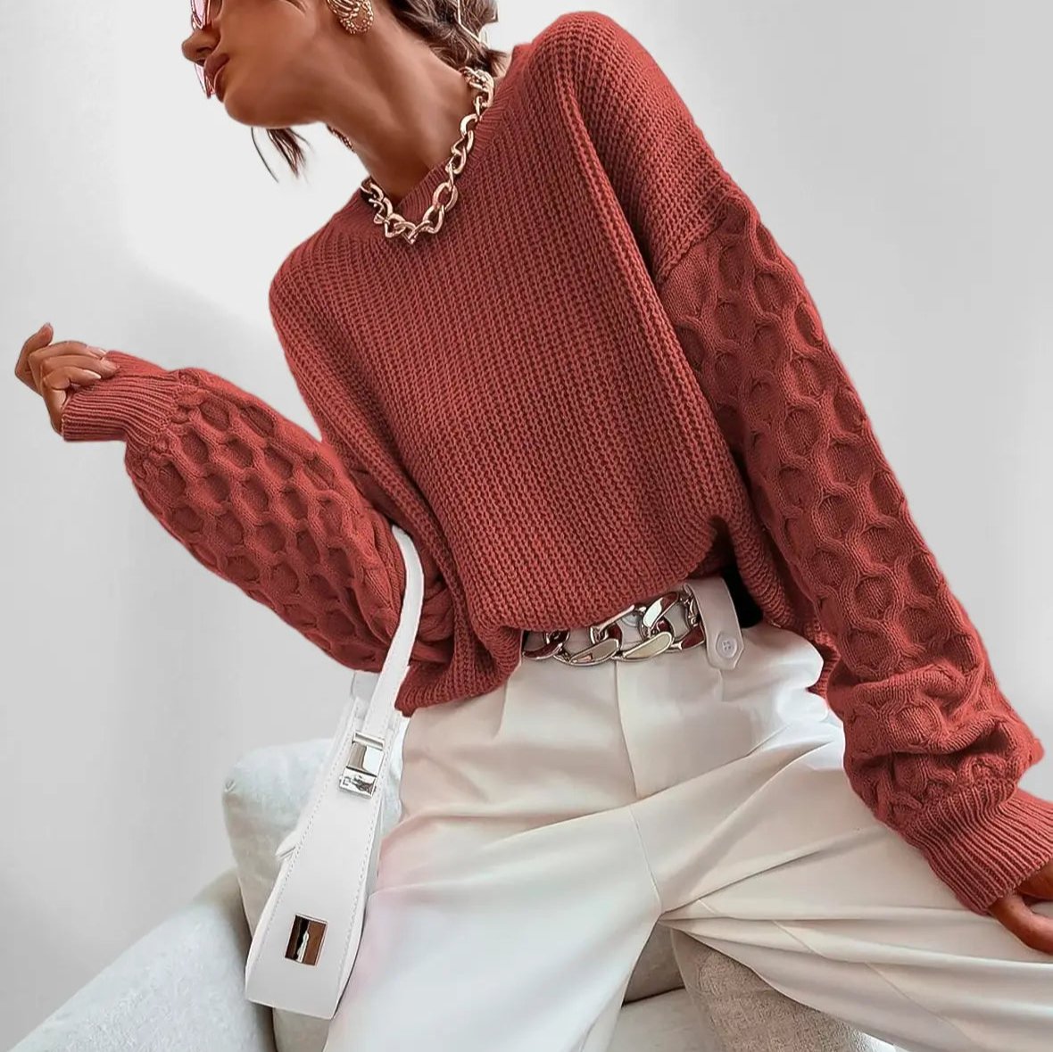 Lena - Pull Stylé d'Automne pour Femmes pour la Saison Hivernale