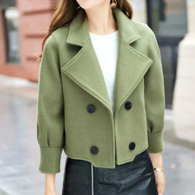 Manteau pour femme de couleur unie - Zuko