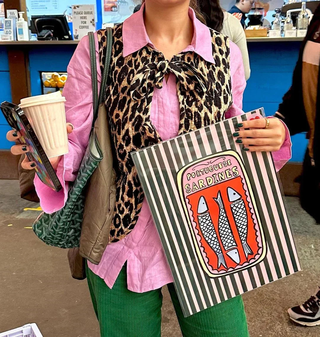 Gilet léopard élégant - Chantel