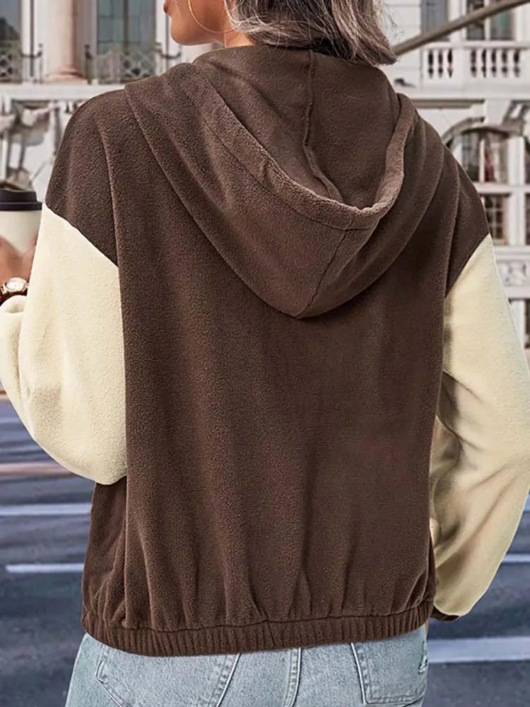 Amélie - Veste À Capuche Décontractée