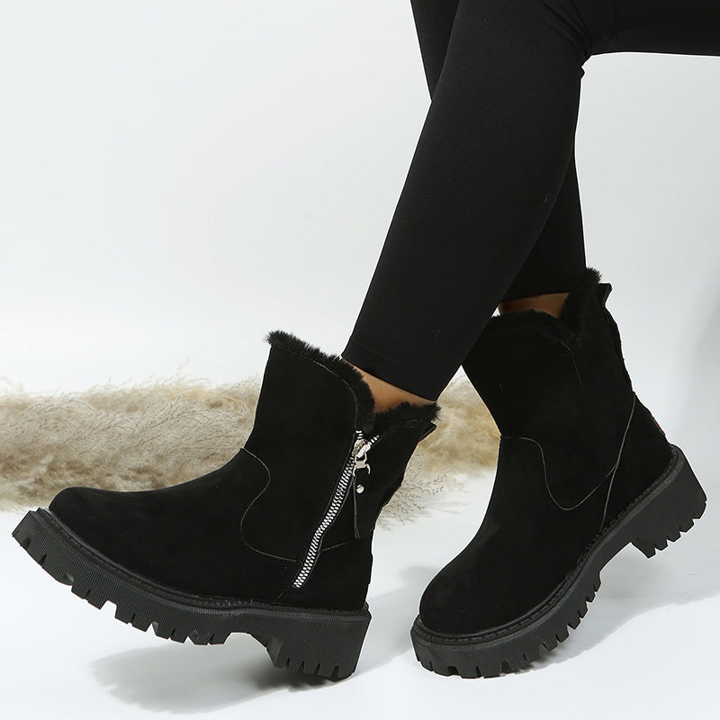Léonie - Bottines Avec Fourrure