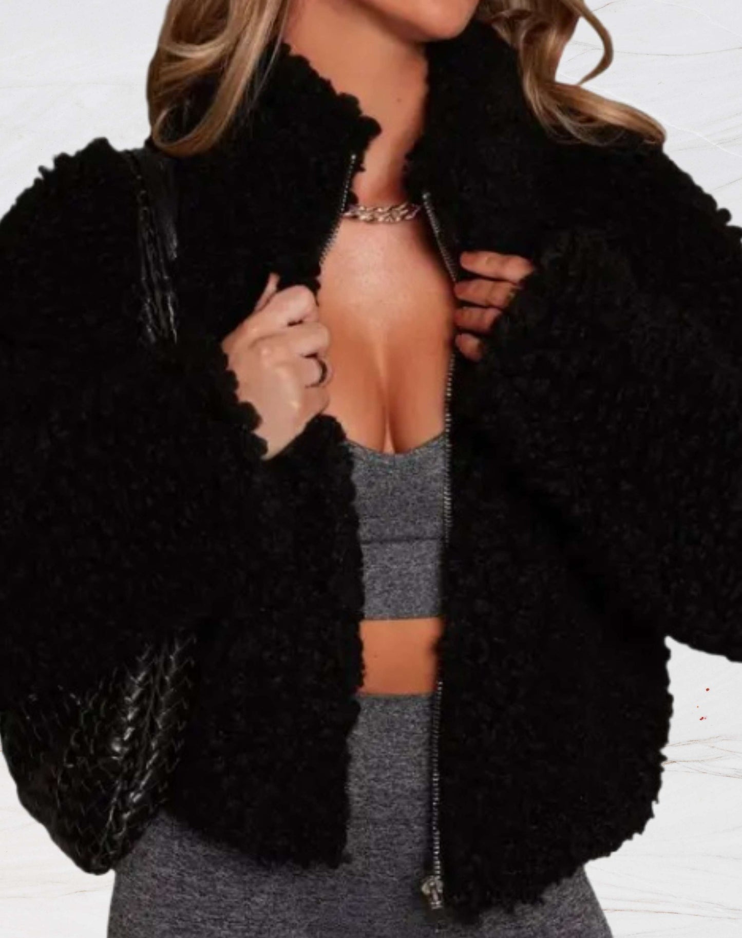 Veste Teddy chaude - Veretie