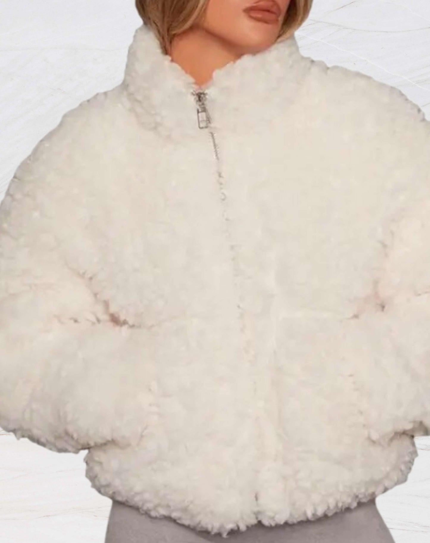 Veste Teddy chaude - Veretie
