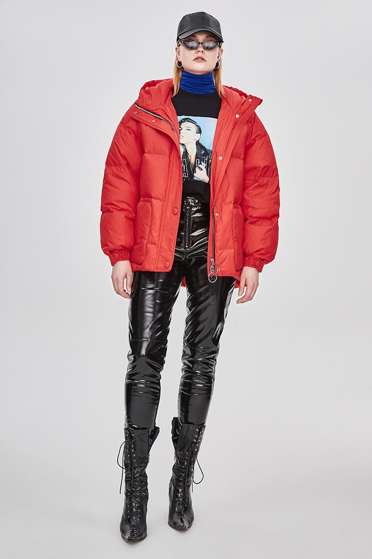 Doudoune Femme Ceinturée "Street Chic"