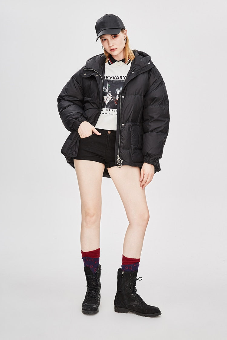 Doudoune Femme Ceinturée "Street Chic"