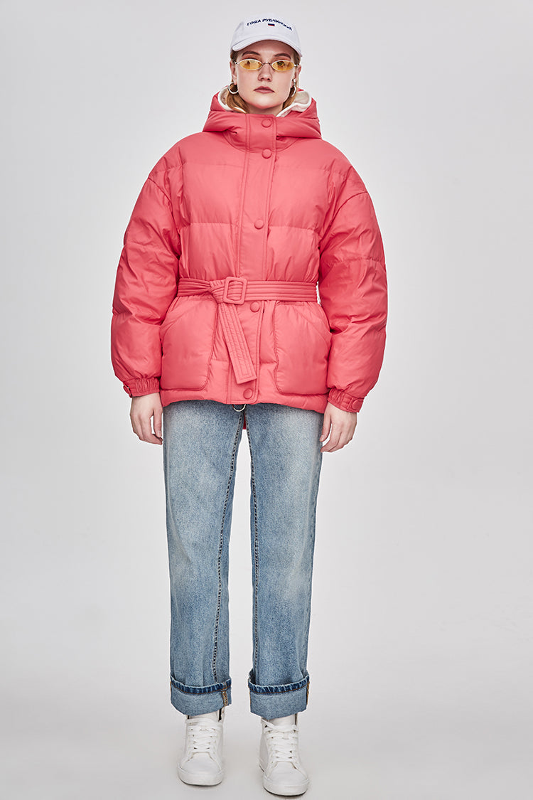 Doudoune Femme Ceinturée "Street Chic"