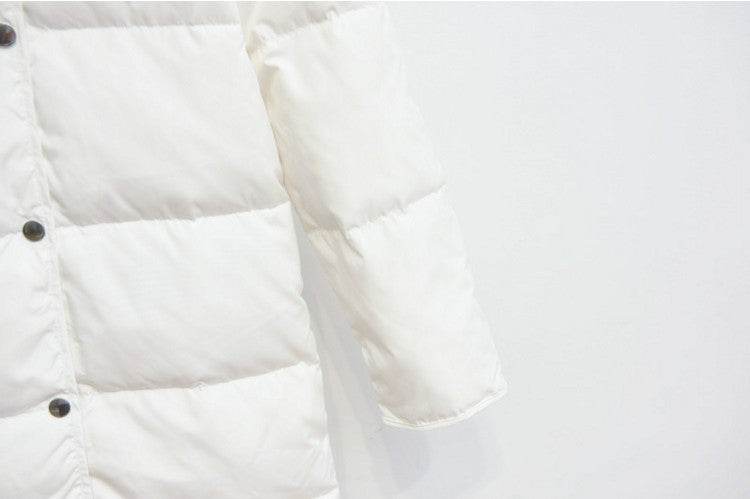 Arctic Luxe - Doudoune Élégante Longue