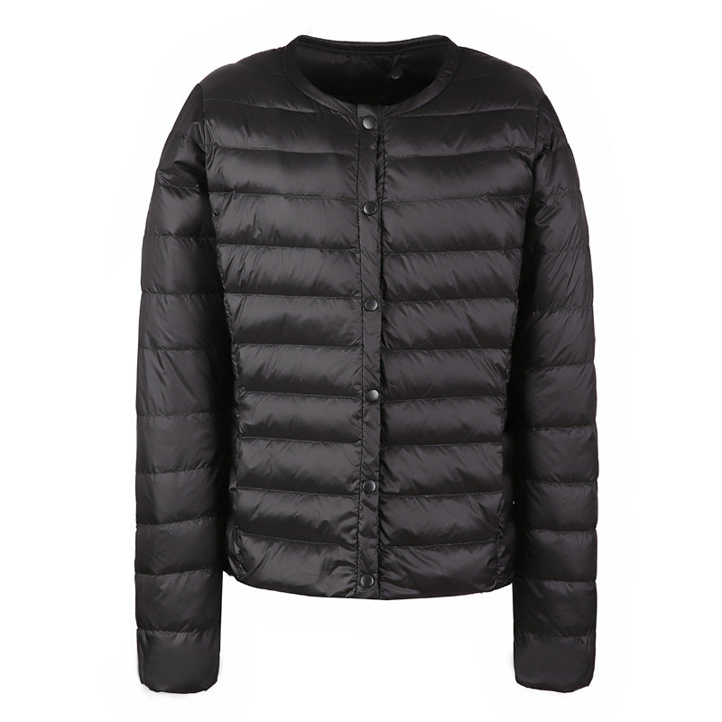 Doudoune Compacte Sans Col "Elegance Essential"