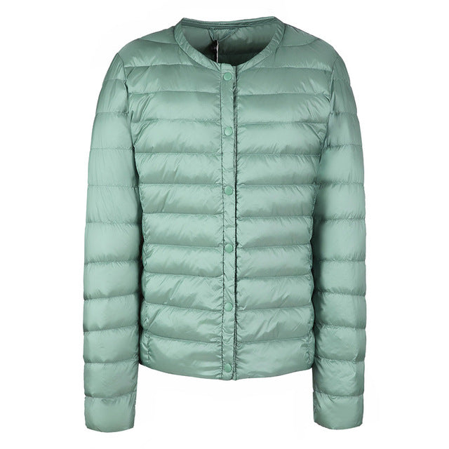 Doudoune Compacte Sans Col "Elegance Essential"