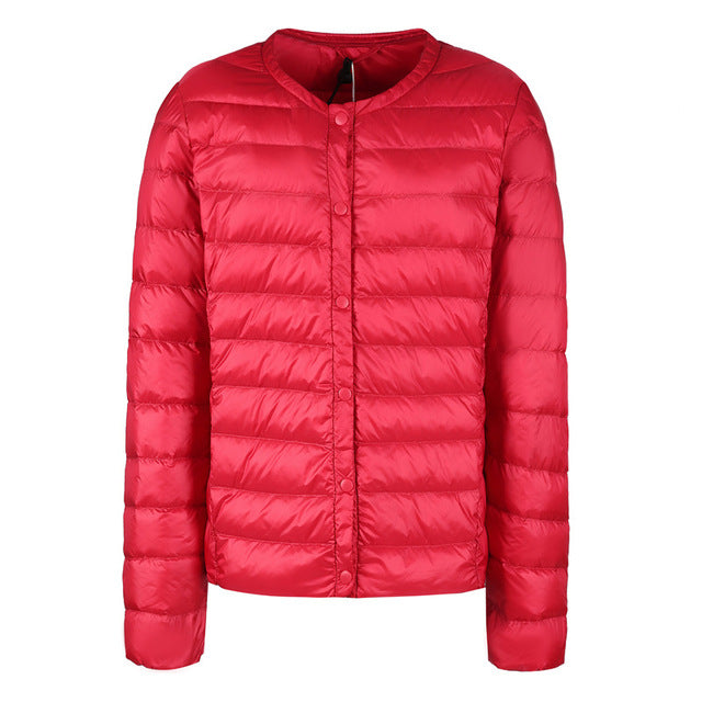 Doudoune Compacte Sans Col "Elegance Essential"