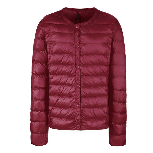 Doudoune Compacte Sans Col "Elegance Essential"