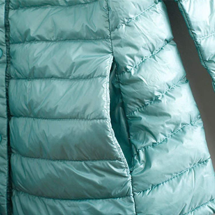 Doudoune Compacte Sans Col "Elegance Essential"