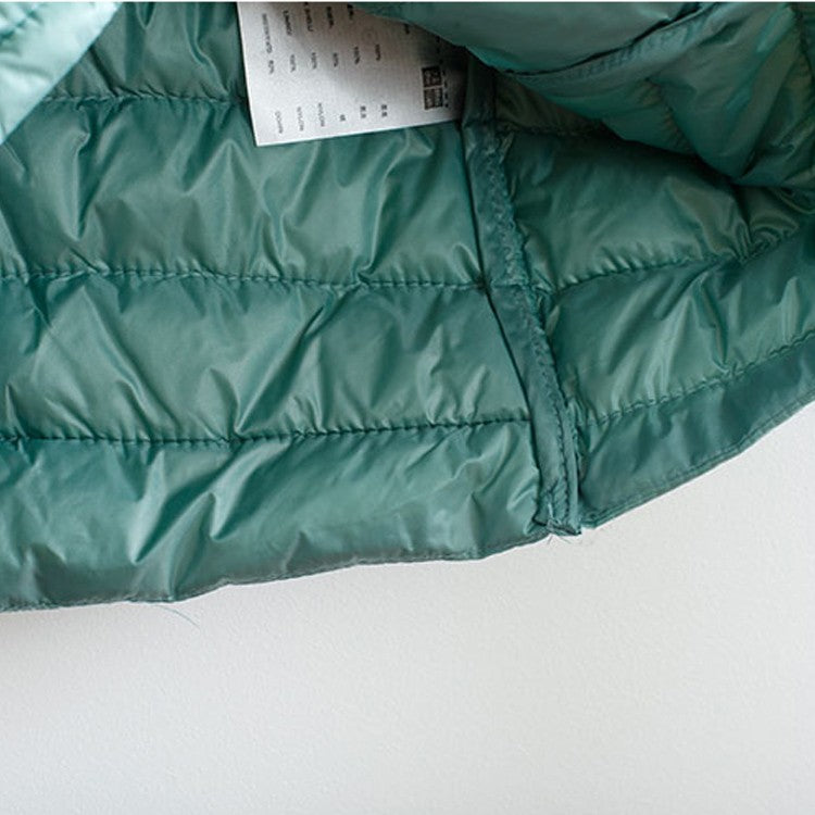 Doudoune Compacte Sans Col "Elegance Essential"
