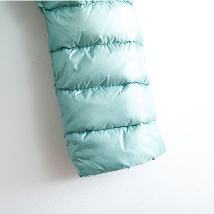 Doudoune Compacte Sans Col "Elegance Essential"
