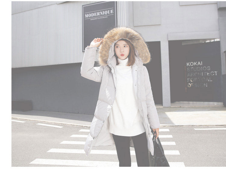 Arctic Luxe - Doudoune Élégante Longue
