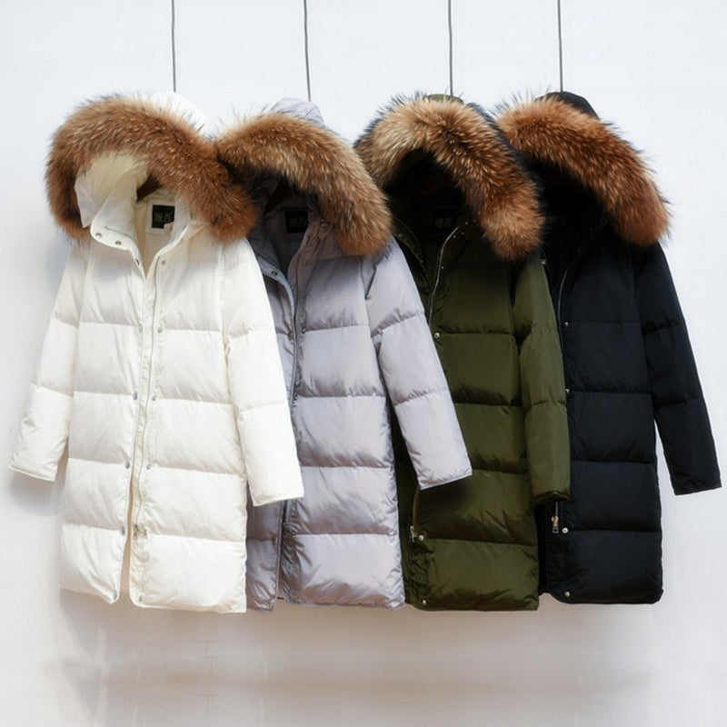 Arctic Luxe - Doudoune Élégante Longue