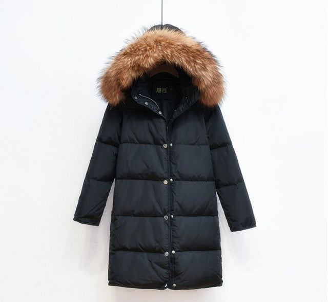 Arctic Luxe - Doudoune Élégante Longue
