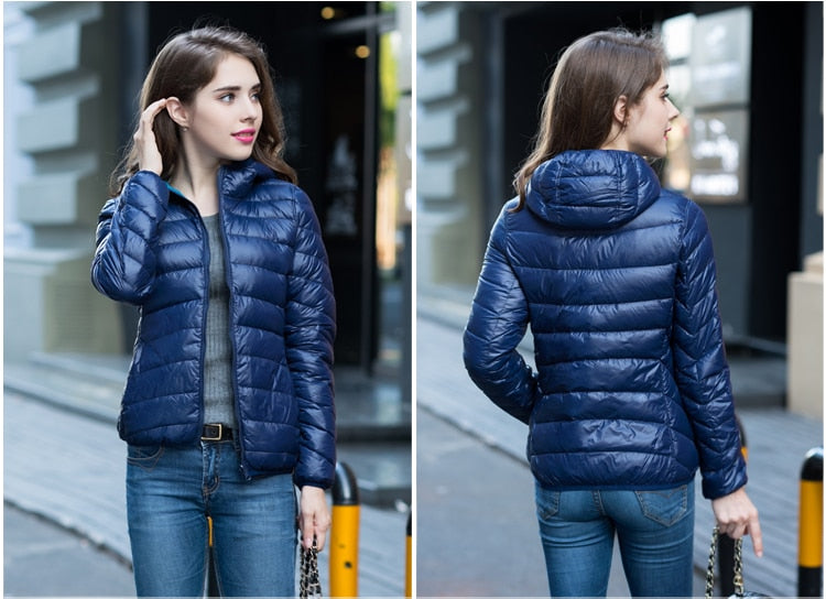 Doudoune réversible Ultra Light Down "Harmonie"
