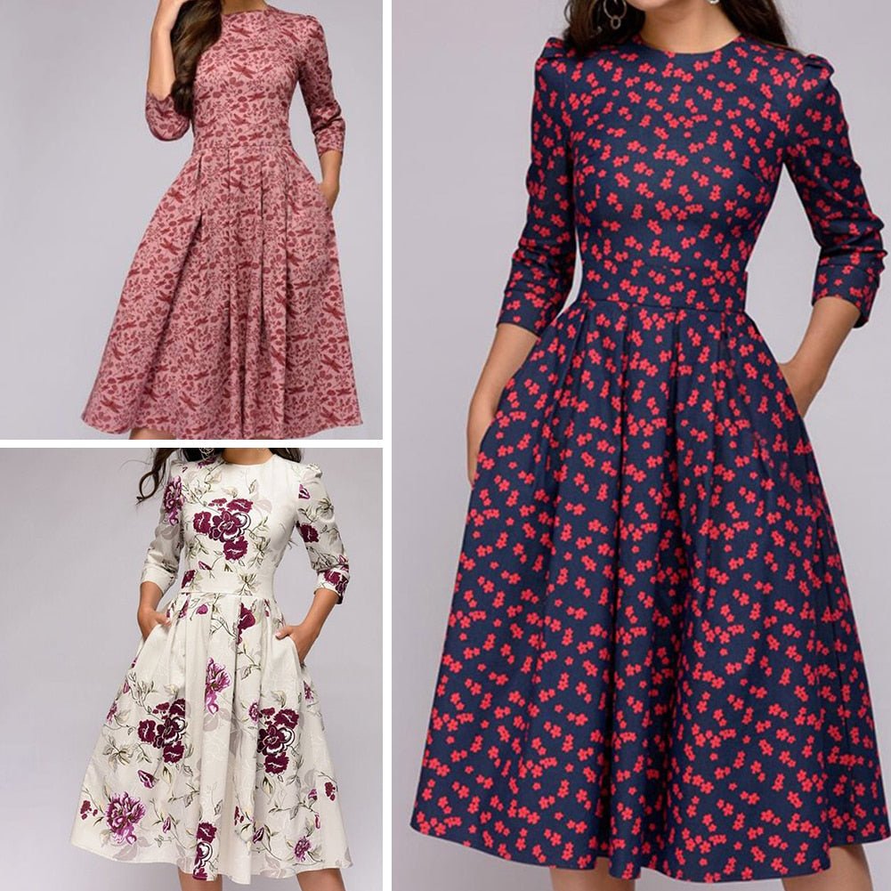 Chloé - Une Robe Noble De Longueur Moyenne