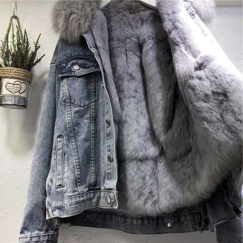 Veste en jean chaude - Sherey