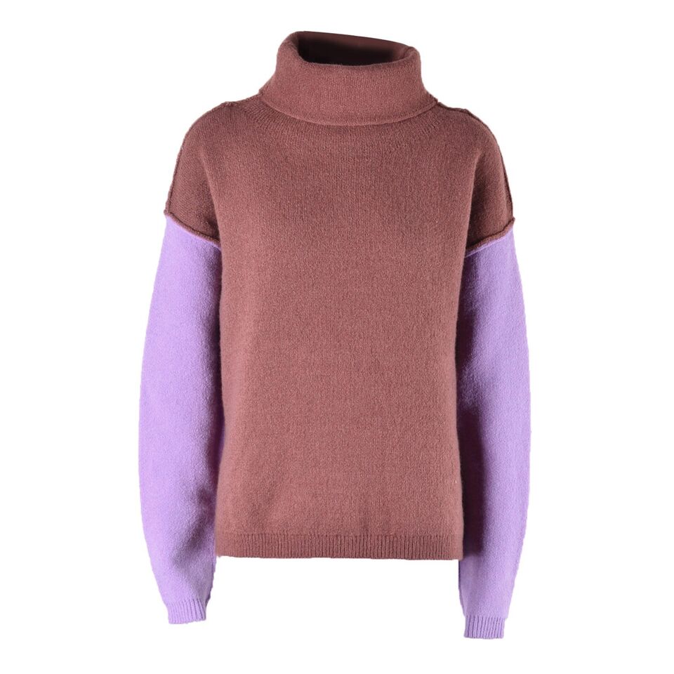 Jenna - Pull en maille avec motif patchwork
