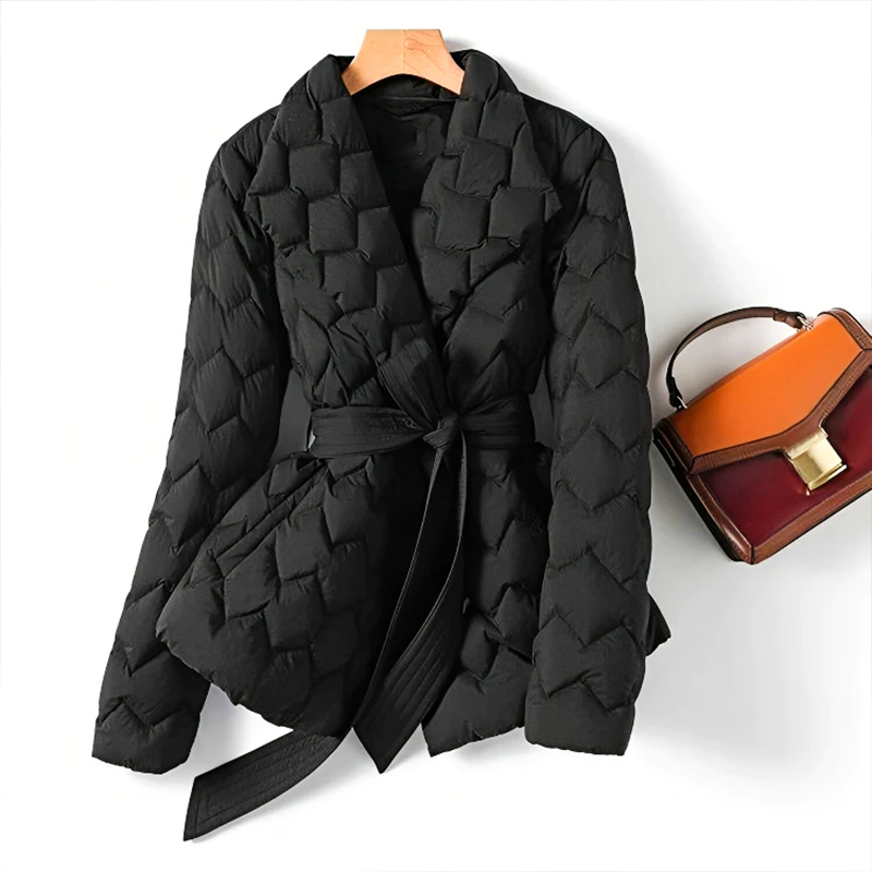 Vivy - Otême Manteau de soie matelassé