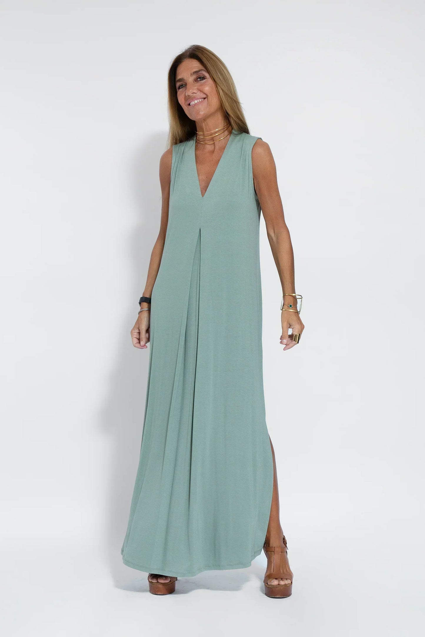 Somera - Robe amincissante avec cardigan