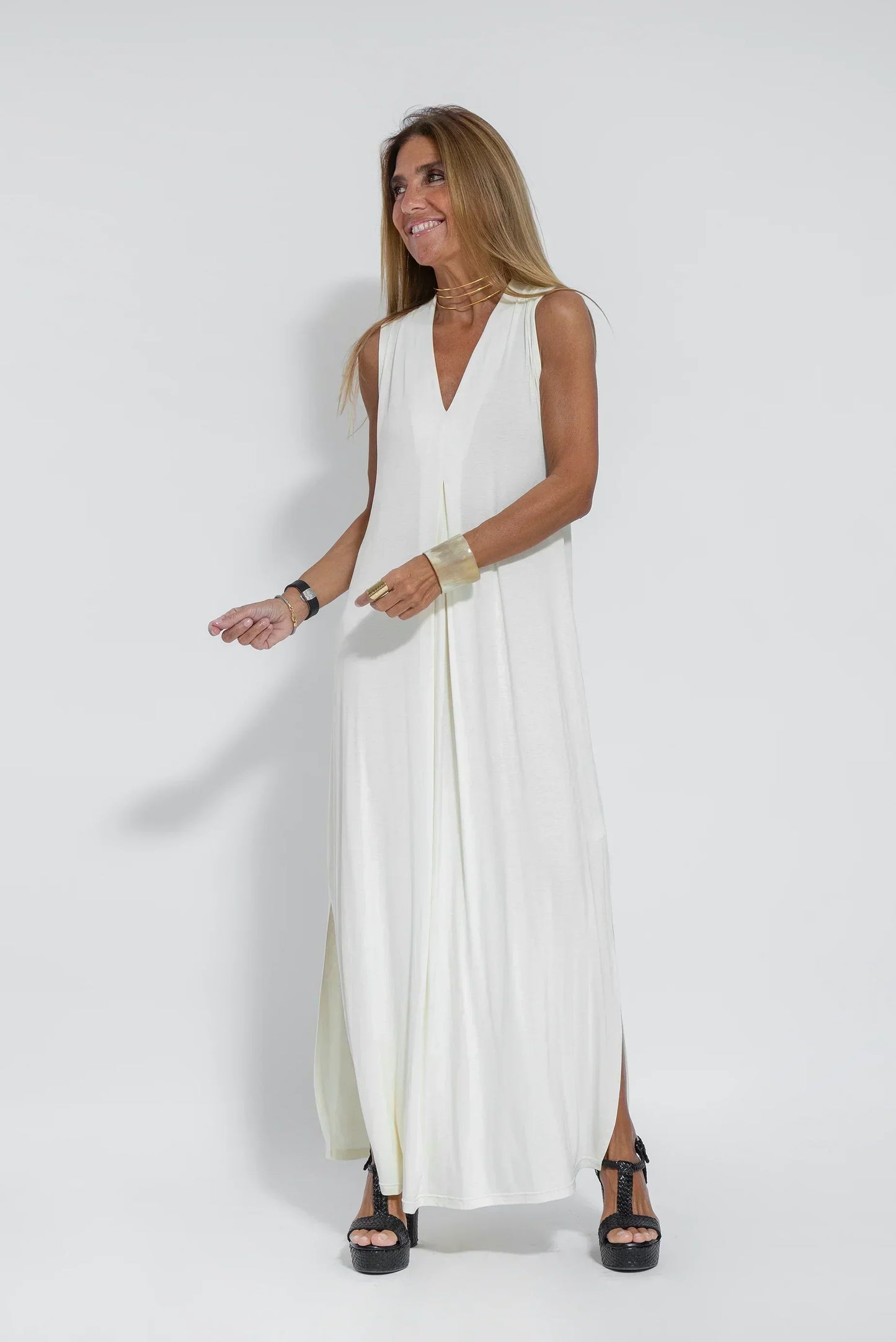 Somera - Robe amincissante avec cardigan