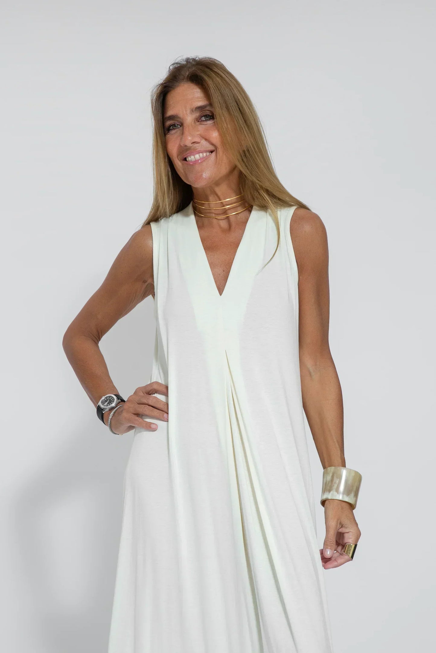Somera - Robe amincissante avec cardigan