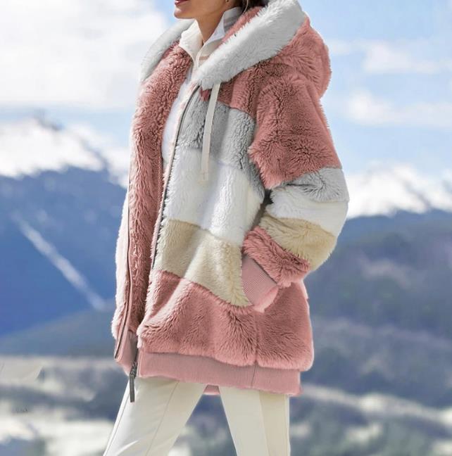 Manteaux en cuir d'agneau super chauds pour femmes