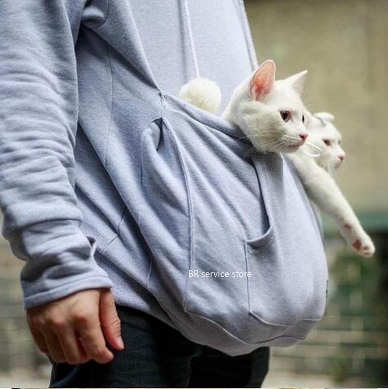 Milo - Hoodie Unisexe pour Chat et L'endroit Parfait pour Dormir de Votre Chat
