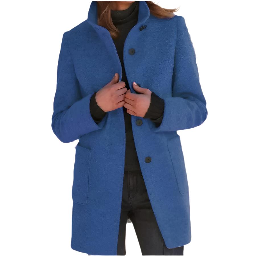 Celine | Manteau Élégant avec Col Stylé pour Femmes