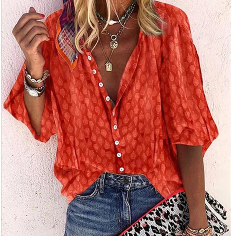 Aurora - Blouse Estivale Élégante pour Femmes