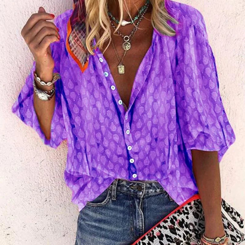 Aurora - Blouse Estivale Élégante pour Femmes