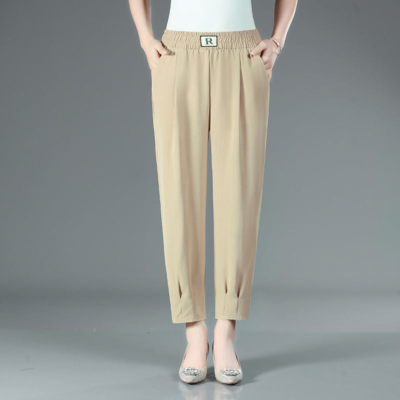 DINA - Pantalon de harem décontracté