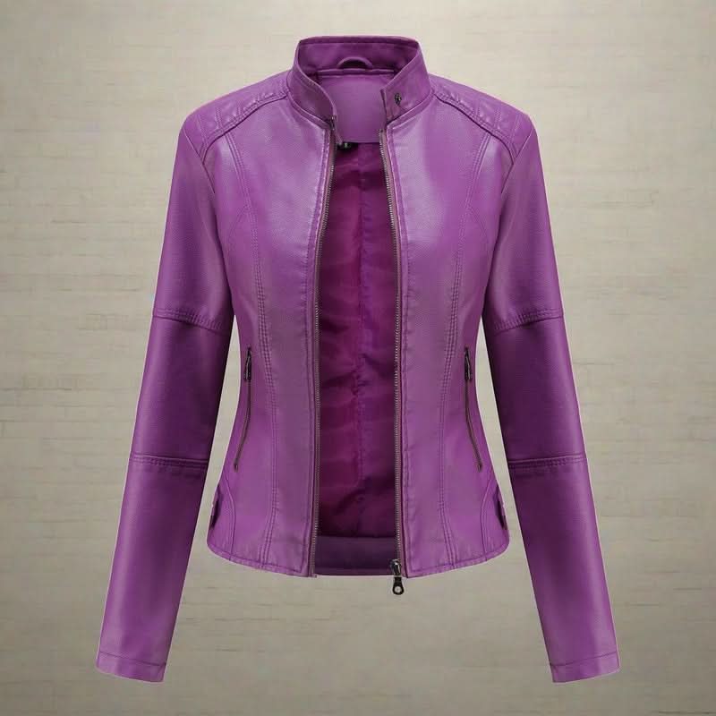 Veste chic, confortable et élégante avec poches zippées pour femme