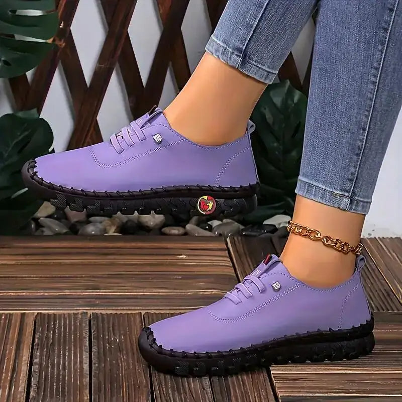 LISA- Chaussures légères et Antidérapantes en Cuir pour femmes