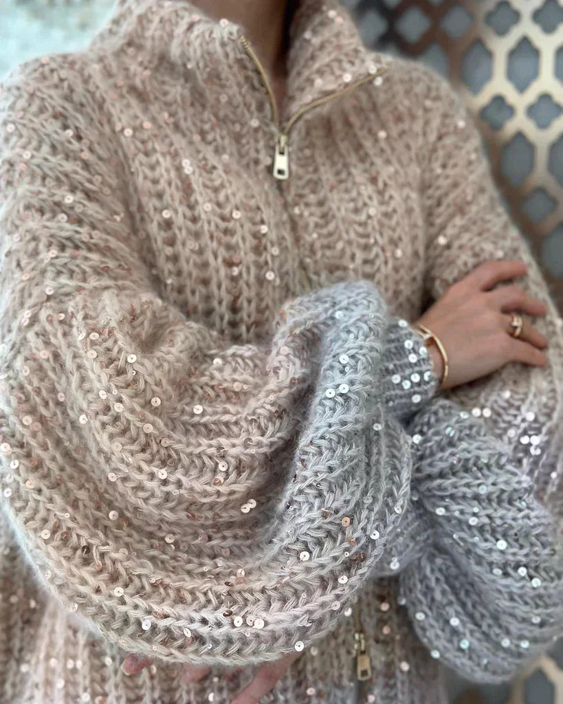Clara - Pull à paillettes Angelic pour femmes