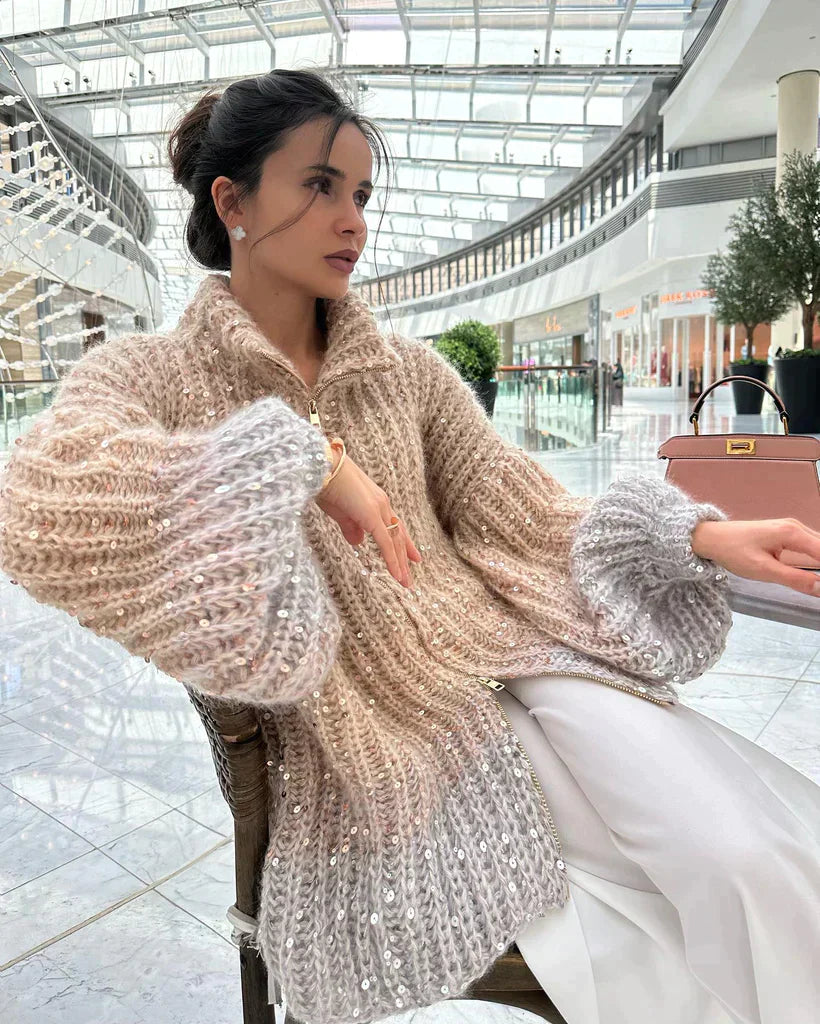 Clara - Pull à paillettes Angelic pour femmes
