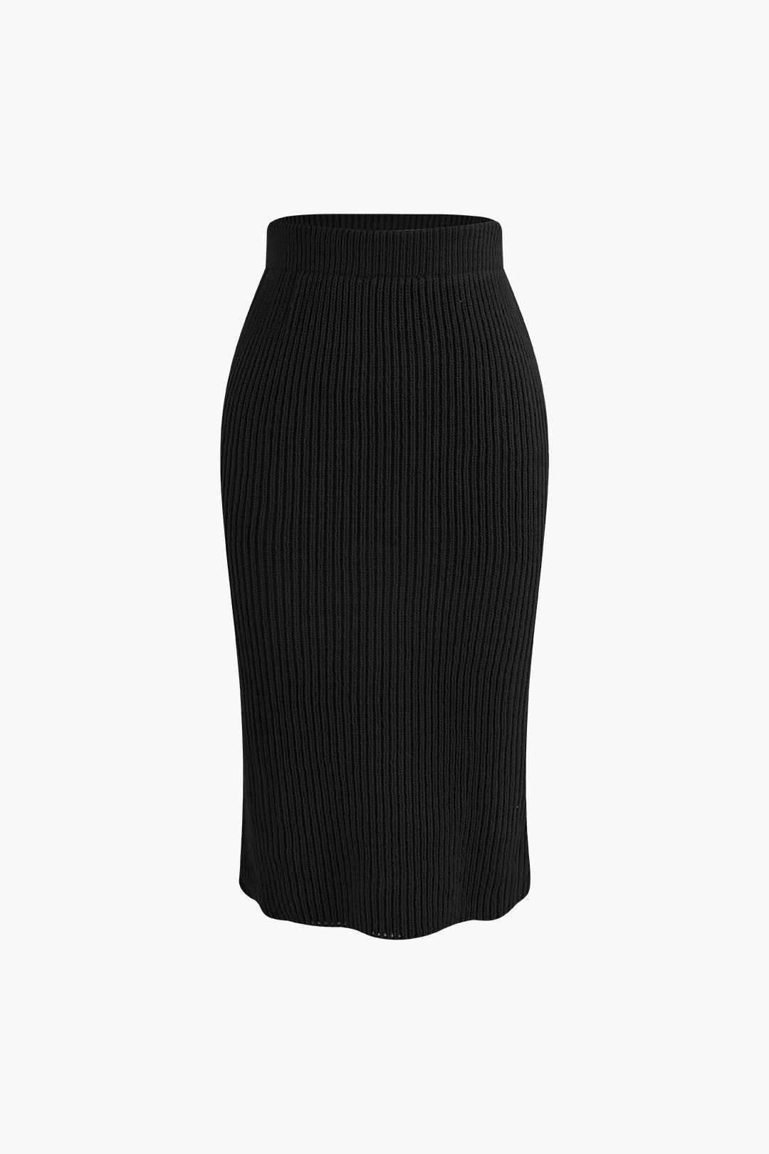 La Vie │ Ensemble pull et jupe à col en V