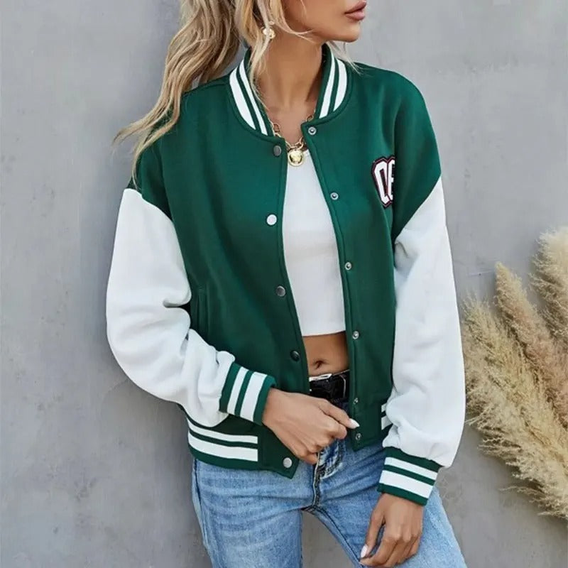 Inès - Blouson Bombardier Varsity