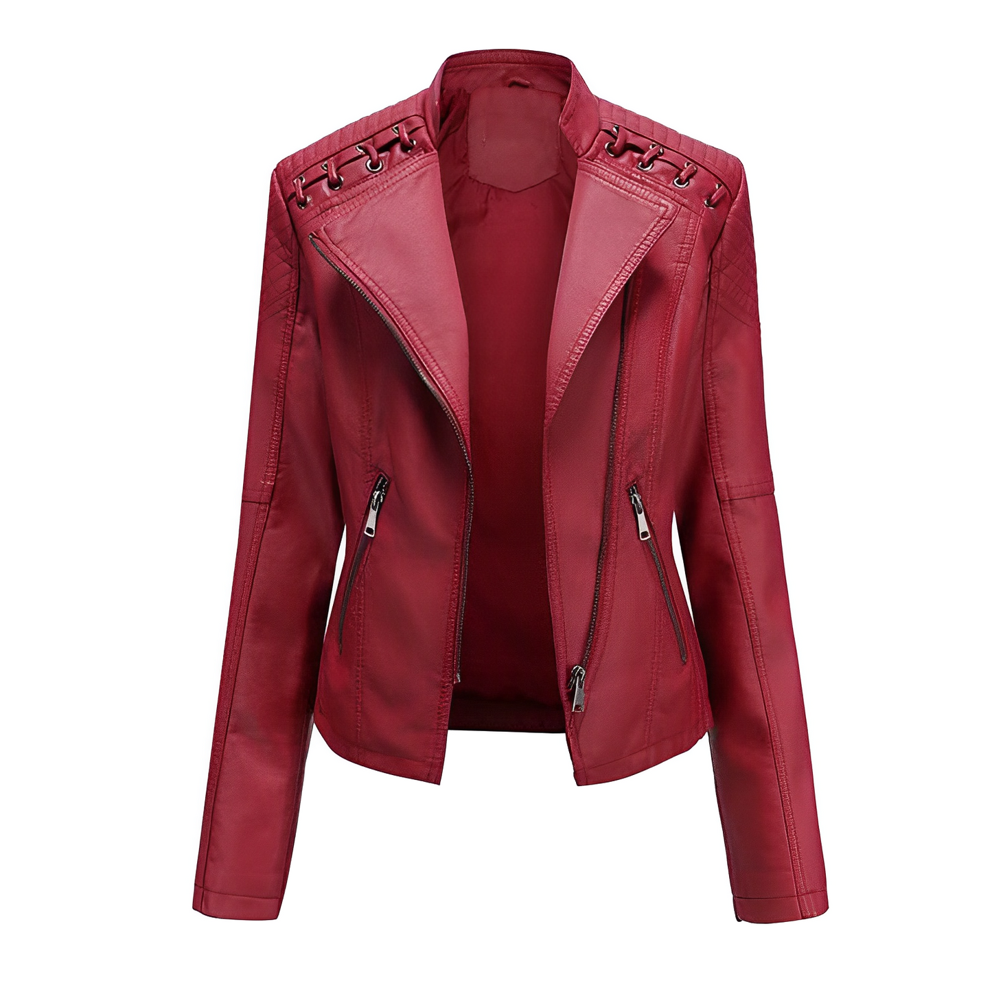 Veste simili cuir - Fosette