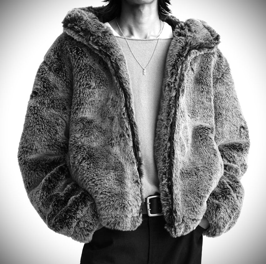 PeloDolce - Manteau d'hiver unisexe Teddy