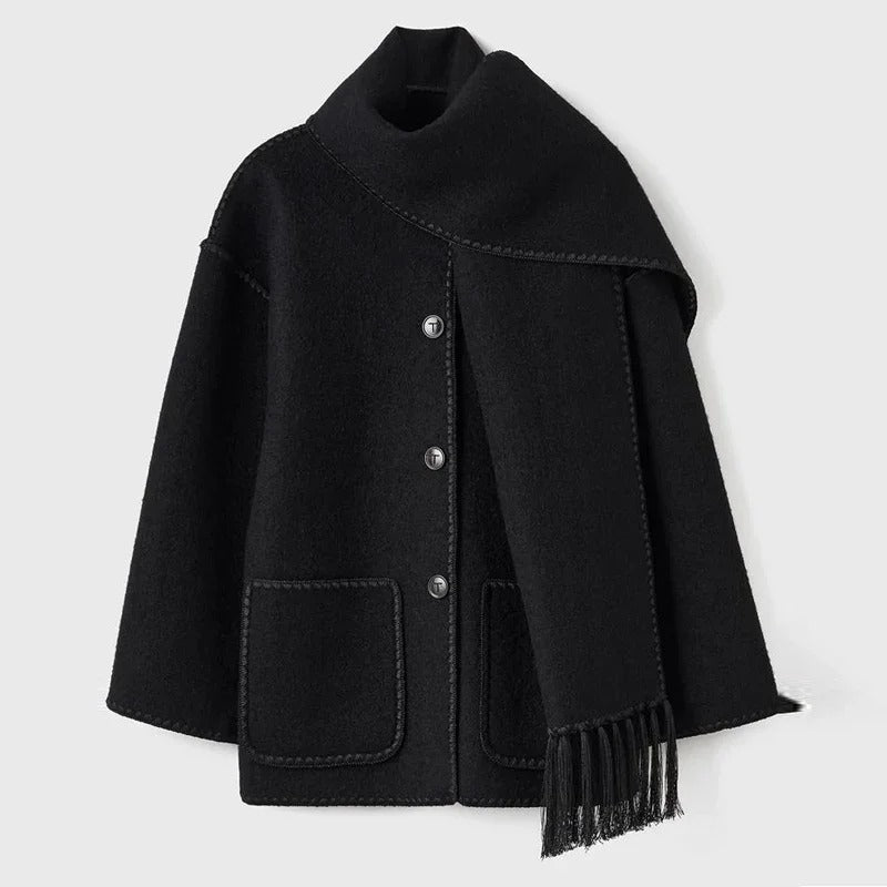 Élodie Lavin | Manteau en laine élégant