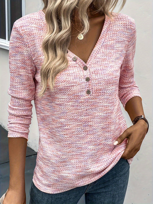 Reyna - Blouse Élégante à Manches Longues pour l'Automne pour Femmes