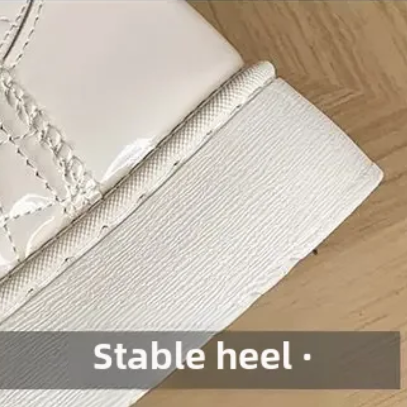 Gabrielle - Bottes d'hiver rembourrées à bout rond